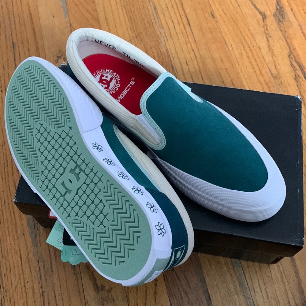DC Manual Slip x Suzie Heath 9.5 Skate Shoe